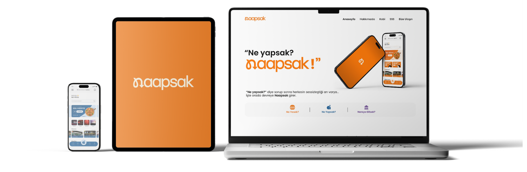 Naapsak tüm cihazlarda